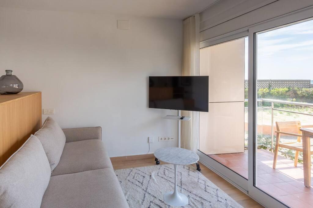 Apartamento A Pie De Playa En Gava Mar! Exterior foto